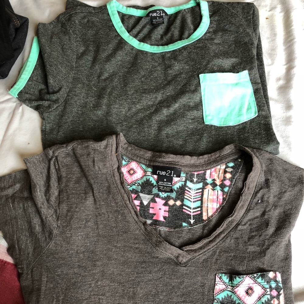 Short Sleeve Rue 21 Shirts